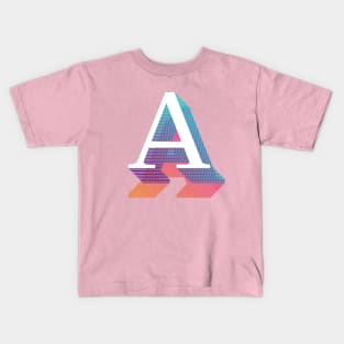 Letter A Kids T-Shirt